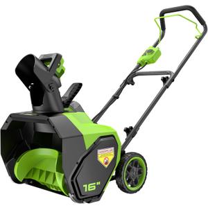 Greenworks 40V 16" Gen2 Snow Blower, Battery and Chargder not Included (16" Tool Only (NEW))