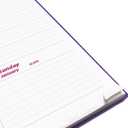 Brownline 2025 DuraFlex Weekly Planner, Appointment Book, 12 Months, January to December, Twin-Wire Binding, 11" x 8.5", Purple (CB950V.PUR-25)