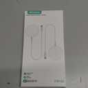 for MagSafe Charger: Magnetic Wireless Charging Pad for iPhone 17 16 15 14 13 12 Series & AirPods 4-2 Pro, Strong Magnet, Aluminum Alloy, USB-C/A Ports, Ultra-Thin & Portable, Ideal for Desk & Bedside (White)