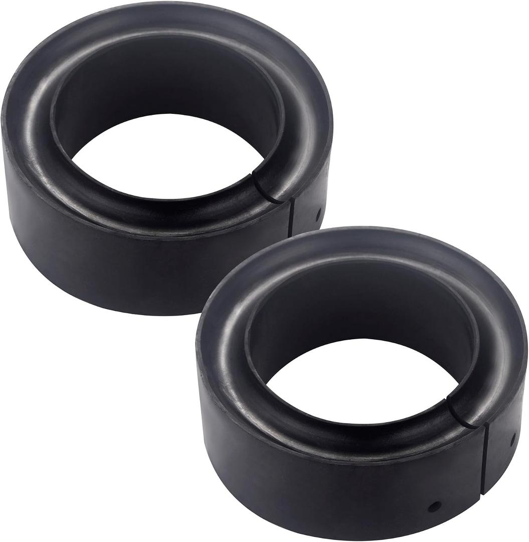2 Pack Heavy-Duty Round Rubber Coil Spring Spacer Booster for Car Truck,Coil Spring Lift Spacers,Universal Up To 2.5" Lift