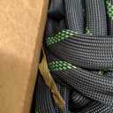 100ft Garden Hose, Non-Expandable Water Hose with 8 Function Spray Nozzle, Lightweight, Knik-Free, Burst-Resistant, Durable & Flexible 3/4" Garden Hose for Lawn, House Cleaning, Car Washing