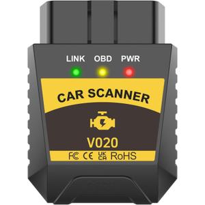 OBD2 Scanner Bluetooth Wireless Diagnostic OBD Scan Tools car Engine auto scan Clear Code Reader Tool Reset for iPhone & Android Live Data Reset Free APP