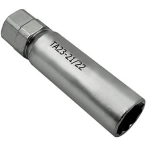 TA23-21/22 10-Spline Wheel Lock Key for Heavy-Duty Trucks & Large SUVs - 13/16" & 7/8" Hex Drive Lug Nut Tool | Fits Ford F-150, Chevy Silverado, RAM 1500, GMC Sierra & Full-Size Vans