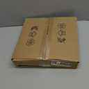 Drum Lamp Shades (Spider Fitter & E27/E26/E14 Fitter) for Table Lamps 13" Top x 13" Bottom x 9.8" High White Lampshade Set of 2 Lamp Shade for Floor Lamps Bedside Lamps, White, Assembly Required