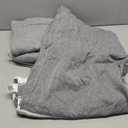 GLAMBURG Peshtemal Turkish Towel Cotton Beach Towels Oversized 36x71 Set of 4, Cotton Beach Towels for Adults, Soft Durable Absorbent Extra Large Bath Sheet Hammam Towel - Charcoal Grey