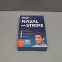 100Pcs Nasal Strips for Snoring, Extra Strength Nose Strips Breathing, Nose Tape for Sports and Sleep, Anti Snoring Strips Help Stop Snoring and Nasal Congestion Relief (Light Brown)