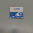 6-pc 1/4-20NC Combination Drill Tap Bit Set SAE, 1/4" UNC-20 Thread Size, Titanium Coated High-Speed Steel, Ideal for Drilling and Threading in Soft Metal Wood and Plastic, 1/4 Hex Shank