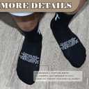 Christian Cross Socks Prayer Garter Bible Birthday Gift for Dad Men Husband Women Proverbs3:5 Philippians4:13