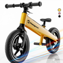 Electric Bike for Kids, Electric Balance Bike for Ages 3-8 Years Old,Kid Electric Motorcycle with 2 Speed Modes,Push-Button Brakes,12 Inch Dirt Off-Road Tire and Adjustable Seat