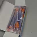 1ml/cc Syringe with Needle, 30 Gauge 5/16 inch(8mm) for Lab Tools Accessories, Pack of 25