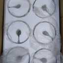 6-Light Brown Farmhouse Chandelier Light Fixture for Kitchen Antique Matte Brown Ceiling Hanging Lamp Adjustable 47" Max Pendant Light for Dining Room Table, Island, Entryway, Living Room