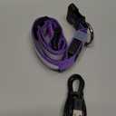 PcEoTllar Light up Dog Collar for Night Walking - LED Dog Collar Light Rechargeable Color Changing, Glow in The Dark Dog Collars Waterproof Glowing Dog Collars for Large Small Medium Dogs (L(19 inch-23.6 inch), Purple)