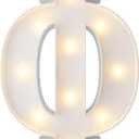 3FT Marquee Light Up Greek Letters, Alphabets Letter DIY Craft Stand For Sorority Fraternity Decorations 