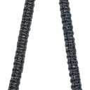 Rhinestone Purse Strap Crystal Wide Braid Crossbody Bag Strap Glitter Shoulder Strap for Women Handbag Cross Body Bag (Black)