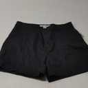Amazon Essentials Women's Mid-Rise Slim-Fit 5 Inch Inseam Khaki Short (10, Black)