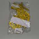 Babenest Gold Felt Happy Birthday Sign - Reusable Strong Adhesion Banner for Backdrop, Balloon Arch Decor, Party Supplies Reception Party Baby Shower Decorations