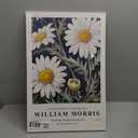 TrhjumpQx William Morris Poster William Morris Wall Art Daisy Art William Morris Prints Exhibition Print Posters Vintage Wall Art Poster for Living Room Bedroom 16x24inch Framed (16L" x 24W")