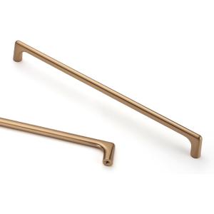 Asidrama 10 Pack 10 Inch(256mm) Champagne Bronze Cabinet Pulls Cabinet Handles Cupboard Handles Kitchen Cabinet Hardware for Cupboard Drawer Pulls (10" Hole Center)