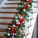 2 x 24Pcs Velvet Ribbon Bows for Christmas Tree - Vintage Decor, Door Garland, Wreath Decorations, Home & Wedding Decoration - Clear Twist Tie, 5x7 Inch, 3/8'' Width Camel