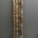 RUSPEPA Christmas Wrapping Paper Set, Jumbo Roll, Vintage Reindeer, Cabin, Bear and White Flower Design, Kraft Gift Wrap for Christmas, Holiday, Rustic Wedding, 4 Rolls, 30 inches x 10 feet per Roll