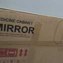 16"x25" Bathroom Medicine Cabinet Wall-Mounted Mirror with Storage