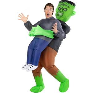 Morph Monster Costume Adult Men, Monster Inflatable Costume, Halloween Costumes for Men, Halloween Costumes For Adults (One Size)