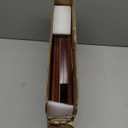 GHWIE Large Bread Box, Easy Access & Cleaning - Bamboo Bread Box for Kitchen Countertop with Acrylic Door (Coffee, Medium)