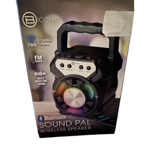 Bluetooth Speaker, Portable 3-Inch Wireless Speaker with LED Lights, TWS Functionality, 3 Hour Rechargeable, Play Time Up To 3 Hours USB Drive, TF Card, AUX, FM Radio, Black Bluetooth Speaker, Portable 3-Inch Wireless Speaker with LED Lights, TWS Functionality, 3 Hour Rechargeable, Play Time Up To 3 Hours USB Drive, TF Card, AUX, FM Radio, Black