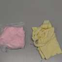 SUUKSESS Women 2 Piece Thong Bodysuit Sexy V Neck Backless Sleeveless Tank Tops (Pack (Yellow & pink)), XS