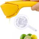 Handheld Lemon Squeezer, Effortless Exprimidor Limones Manual, Limes & Oranges with Folding Design, Compact Storage Space Saver
