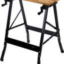 220Lbs Adjustable Folding Workbench with Built-in Ruler & Protractor, for Multipurpose Vise Workbench for Woodworking, Garage