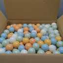 Crush-Proof Balls, BPA-Free Plastic Balls for Toddlers Indoor Play Non-Toxic and Safe. Works for playpens, Parties, Amusement Activities, Birthday and Christmas Occasions.