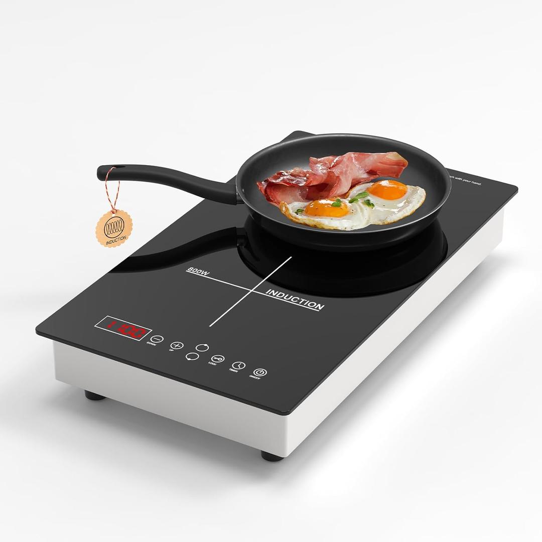 Double/Dual Induction Cooktop 2 Burner, Portable Induction Hob for Cooking, 2 ring induction hob Electric Cooktop,Portable Stove Top Burner Electric Stove Bulit-in/Countertop