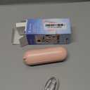 JISULIFE Handheld Mini Fan, 3 IN 1 USB Rechargeable Portable Fan [12-19 Working Hours] with Power Bank, Flashlight, Pocket Design for Travel/Summer/Concerts/Lash, Gifts for Women (Pink)