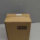 Set of 2 Glass Carafe with Lids, 1 Liter Water Pitcher Carafe for Mimosa Bar, Brunch, Cold Water, Beverage, Wine, Iced Tea, Lemonade - 2 Wooden Chalkboard Tags Included