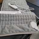 Heating Pad,Heated Blanket,Heating Pad for Back Neck,Grey,24x12 Inch
Electric Heating Pad,Dry/Moist Heat Heating Pads,Heating Pads for Shoulder,Abdomen,Heat Pad for Women Men,Birthday Gift