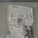 VTech SN5147 Amplified Corded/Cordless Senior Phone with Answering Machine, Big Buttons, 90dB ExtraLoud Visual Ringer, 50dB Audio Assist, Call Blocker, White