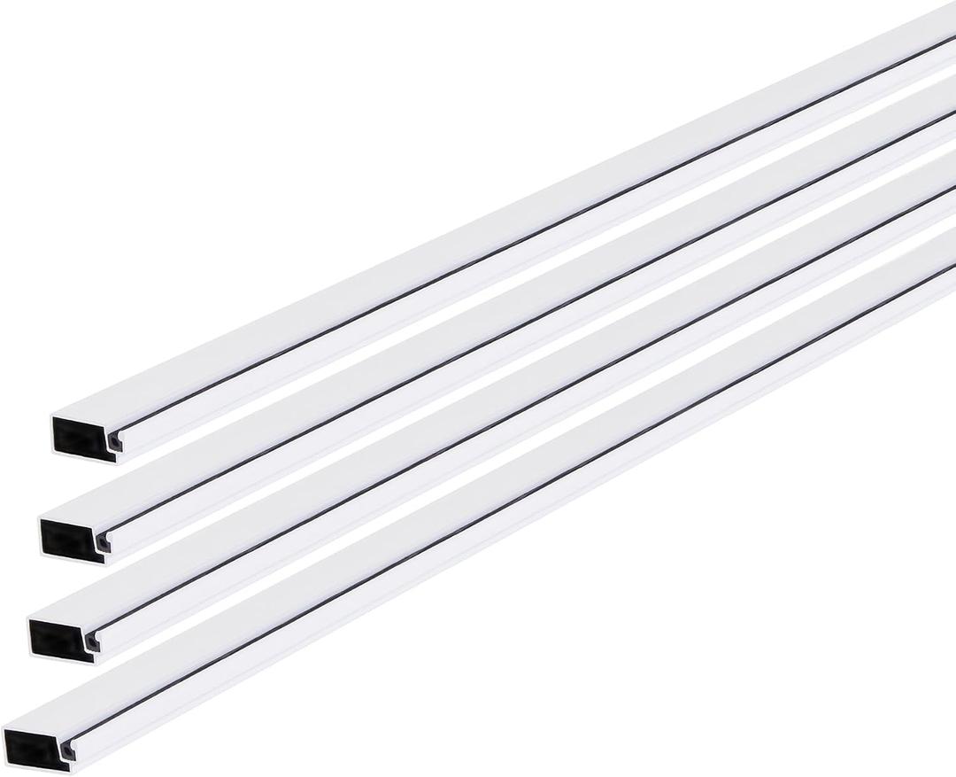 M-D Building Products 14102 5/16 in. x 60 in. x 60 in. White Aluminum Screen Frame Kit