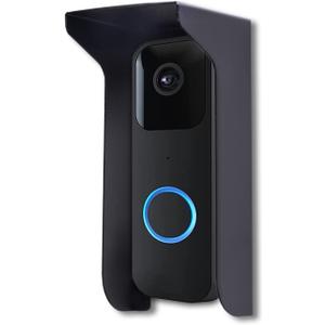 Metal Doorbell Cover Weatherproof, Doorbell Rain Cover, Anti Glare Sun Shade, Compatible for Blink/Ring Pro2/Arlo/Wyze/Google Nest/Reolink Video Doorbell