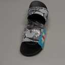 Kid's Slide Grey Camo Shark, Size 13
