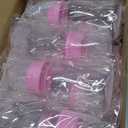 TrelaCo Bottle Chug Baby Shower Game 20 Pcs Baby Bottles Shower Favor with 1 Flowers Theme Sign for Gender Reveal Party Supplies Gifts(Pink)