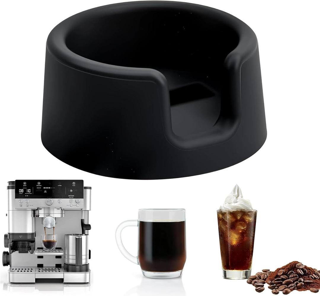 2 x Silicone Tamper Base Compatible with Ninja Espresso Machine ES601 ES701, Non-Slip Coffee Tamper Holder Mat, Improves Tamping Stability and Extraction