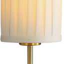 GaoIlalight Portables Cordless Table Lamp, LED Fabric Shade Desk Lamp,Rechargeable Battery Operated，Lighting for Bedroom, Bedside,Bar,Living Room, Dining Room, Night Light (Brass)