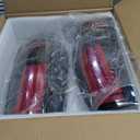 LED Tail Lights Compatible for 2003-2006 Chevy Silverado 1500 2500 3500 2007 Classic, Clear Lens Red Lamp Tube Brake Rear Light Replace OE Replace GM2800174, GM2801174