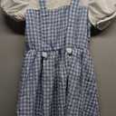 Amazon.com: Angelaicos Girls Blue Plaid Costume Accessories for Halloween Role Play Outfits (X-Large) : Clothing, Shoes & Jewelry