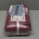 American Soft Linen Luxury 6 Piece Towel Set, 2 Bath Towels 2 Hand Towel 2 Washcloths, 600 GSM 100% Cotton Turkish Towels for Bathroom, Bordeaux Red Towel Sets