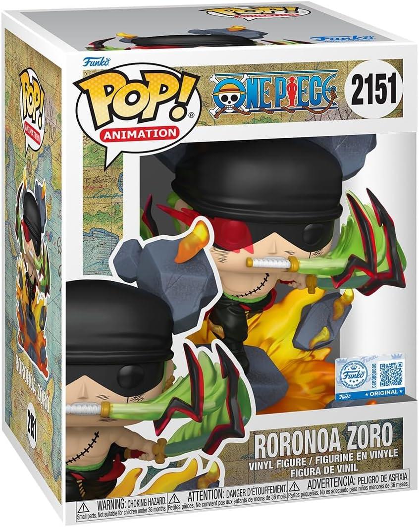 Funko Pop! Premium: One Piece - Roronoa Zoro - Collectable Vinyl Figure - Gift Idea - Official Merchandise - Toys for Kids & Adults - Anime Fans - Figure for Collectors and Display
