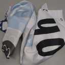 ABC Alphabet Kids Shower Curtain 72Wx72L Inch Educational Learning Tools Study Inspirational Motivational Positive Nursery Bathroom Set Accessories Decor with 12 Pack Hooks