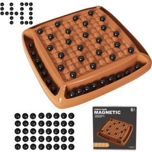 Magnet Game, Magnetic Game Board Games for Kids 8-12 and Adults, Magnet Chess Set Family Games Ideal for Family and Friend Games Night, 2-4 Players