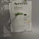 Aveeno Daily Moisturizing Body Wash for Sensitive Skin + Prebiotic Oat, Gently Cleanses, Nourishes & Feels Moisturizing Dry Skin, Light Fragrance, Refill Pouch, 36 fl. oz